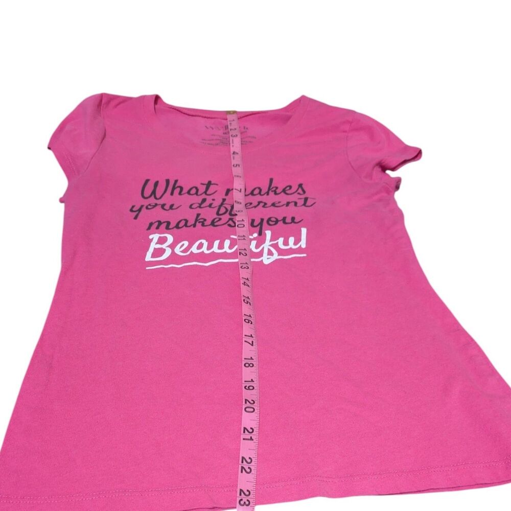 Wound Up Pink Graphic Tee, Size Medium, Inspirational Quote Shirt - Picture 4 of 4